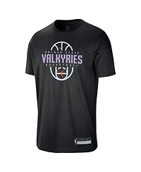 Nike Men's and Women's Black Golden State Valkyries 2026 On-Court Authentic Practice Premium T-Shirt