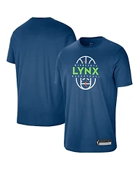 Nike Men's and Women's Blue Minnesota Lynx 2026 On-Court Authentic Practice Premium T-Shirt