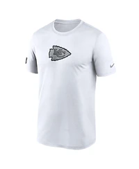 Nike Men's White Kansas City Chiefs Sideline Lead The Charge Legend Dri-fit T-Shirt