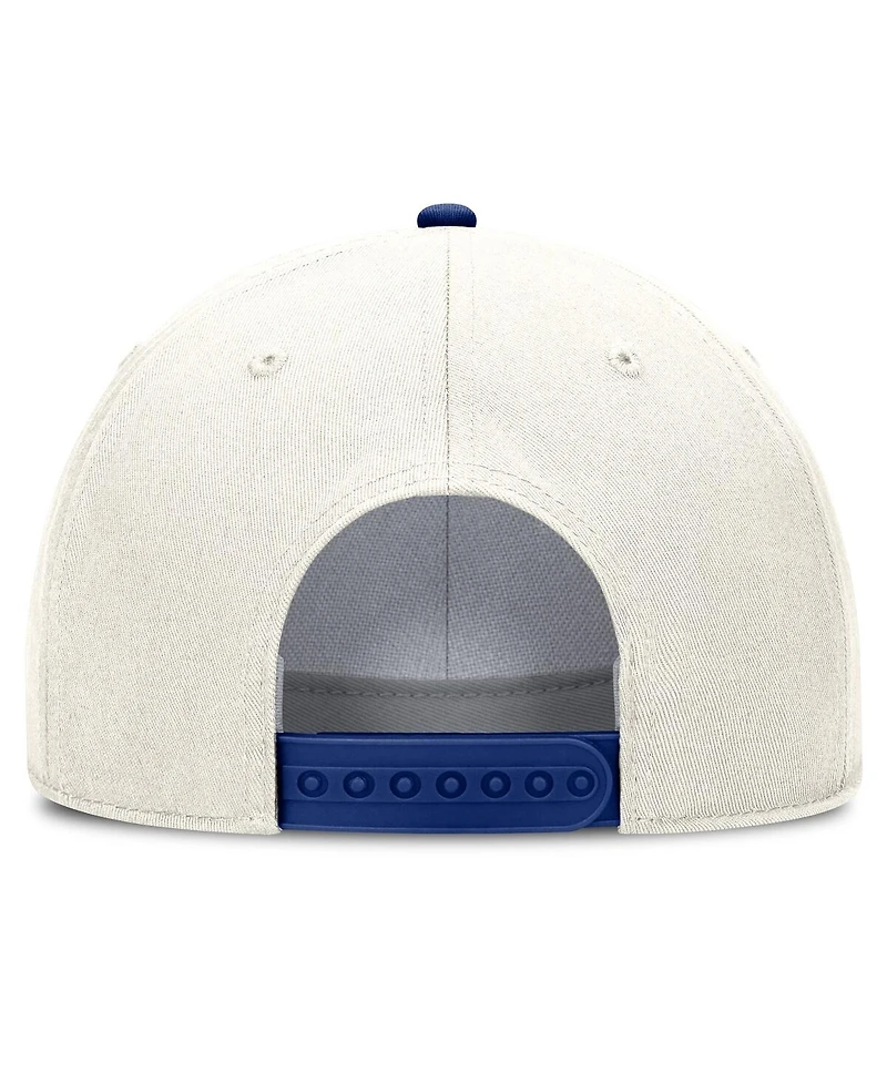 Nike Men's Cream Kansas City Royals Cooperstown Rise Adjustable Hat