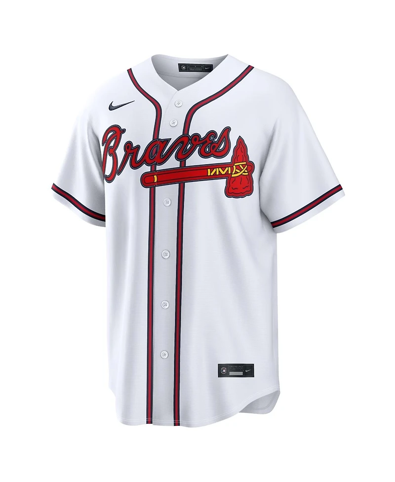 Nike Men's White Atlanta Braves Home Replica Jersey