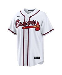 Nike Men's White Atlanta Braves Home Replica Jersey