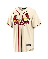 Nike Men's Masyn Winn Cream St. Louis Cardinals Alternate Replica Jersey
