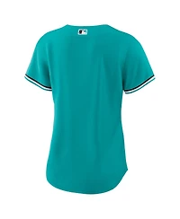 Nike Women's Teal Miami Marlins Alternate Replica Jersey