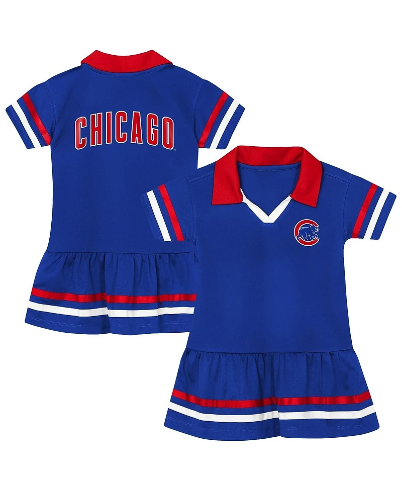 Outerstuff Preschool Royal Chicago Cubs Big League Hit Dress