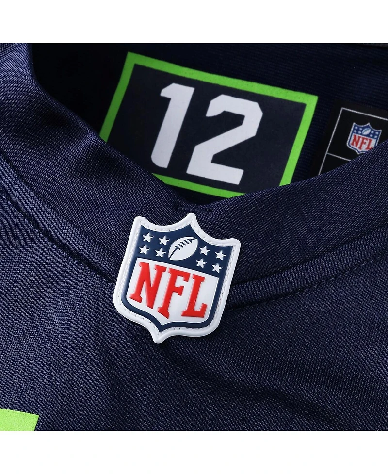 Nike Men's Nick Emmanwori College Navy Seattle Seahawks Team Game Jersey