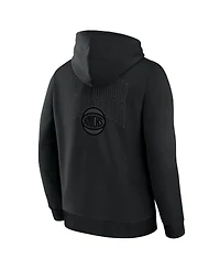 Fanatics Men's New York Knicks Black Out Hoodie