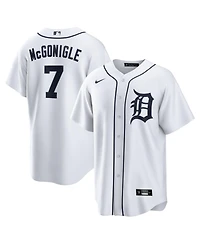 Nike Men's Kevin McGonigle White Detroit Tigers Home Replica Jersey