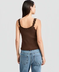 And Now This Women's Lace-Trim Tank Top, Macy's Exclusive