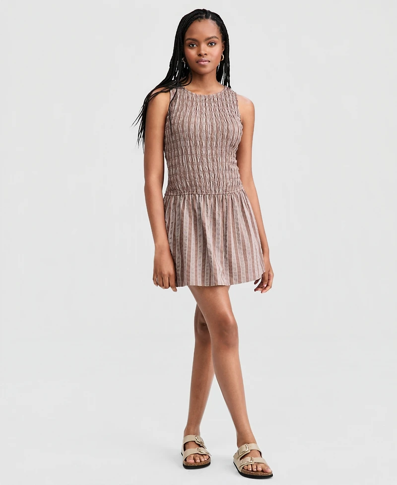 And Now This Women's Stripe Mini Dress, Macy's Exclusive