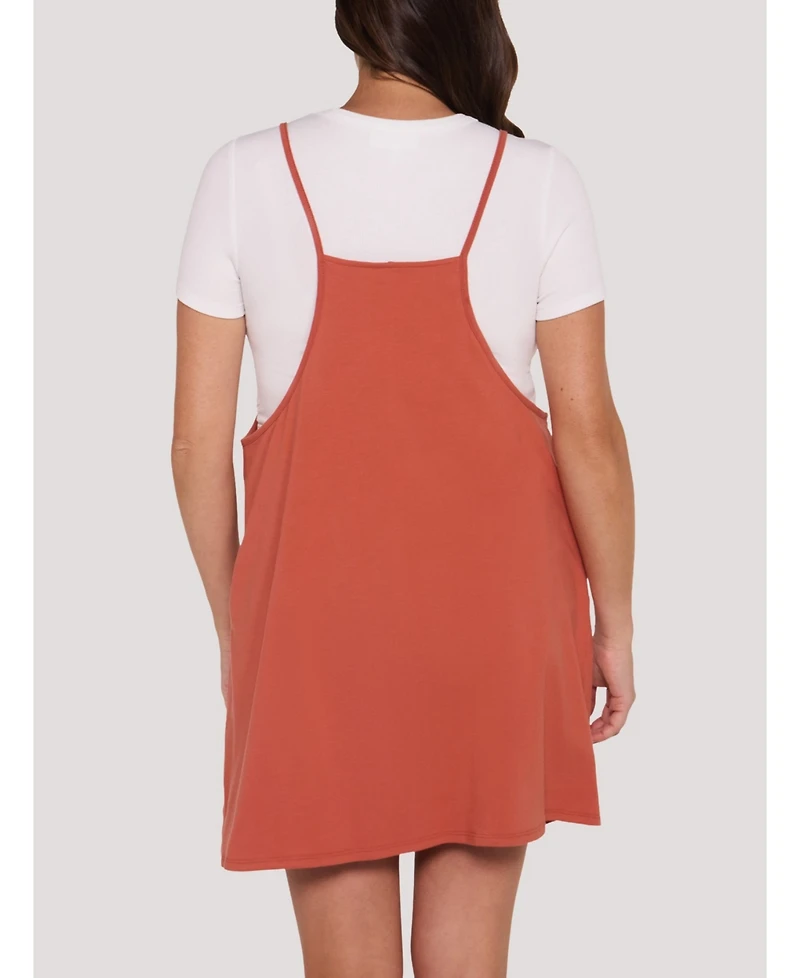 Motherhood Maternity Sleeveless Relaxed Fit Dress Romper