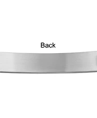 Bling Jewelry Men's Identification Id Bracelet Name Tag Stainless Steel 8.5 Inch