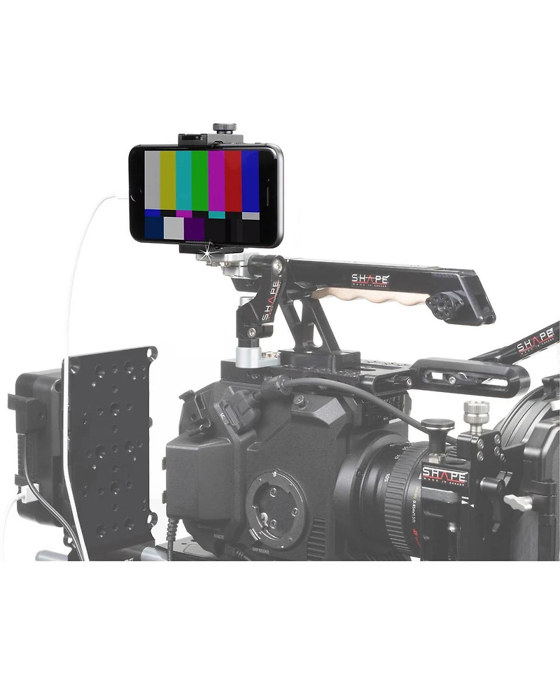 Shape Smartphone Aluminum Clamp Tripod Mount with Cold Shoe