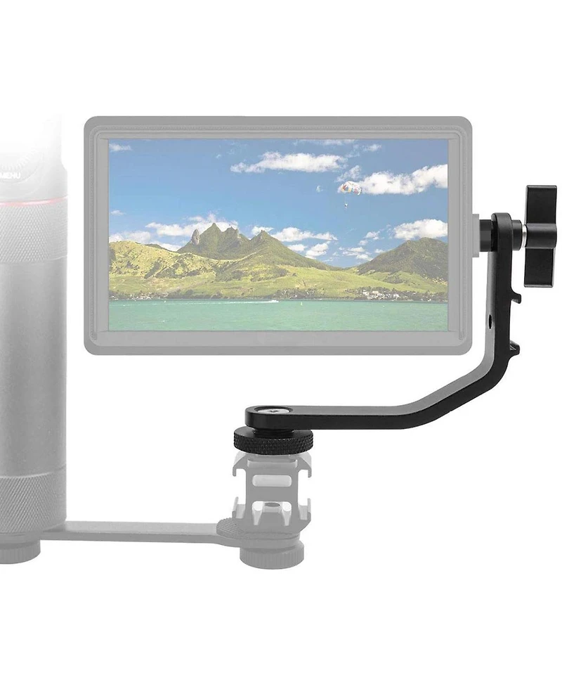 AndyCine Tilt Arm Shoe Mount L Bracket for 4.5-5.7" Monitor