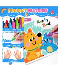 Gnuadz Bulk Crayons Kids Washable Unbreakable School Party Favors 300 Pack