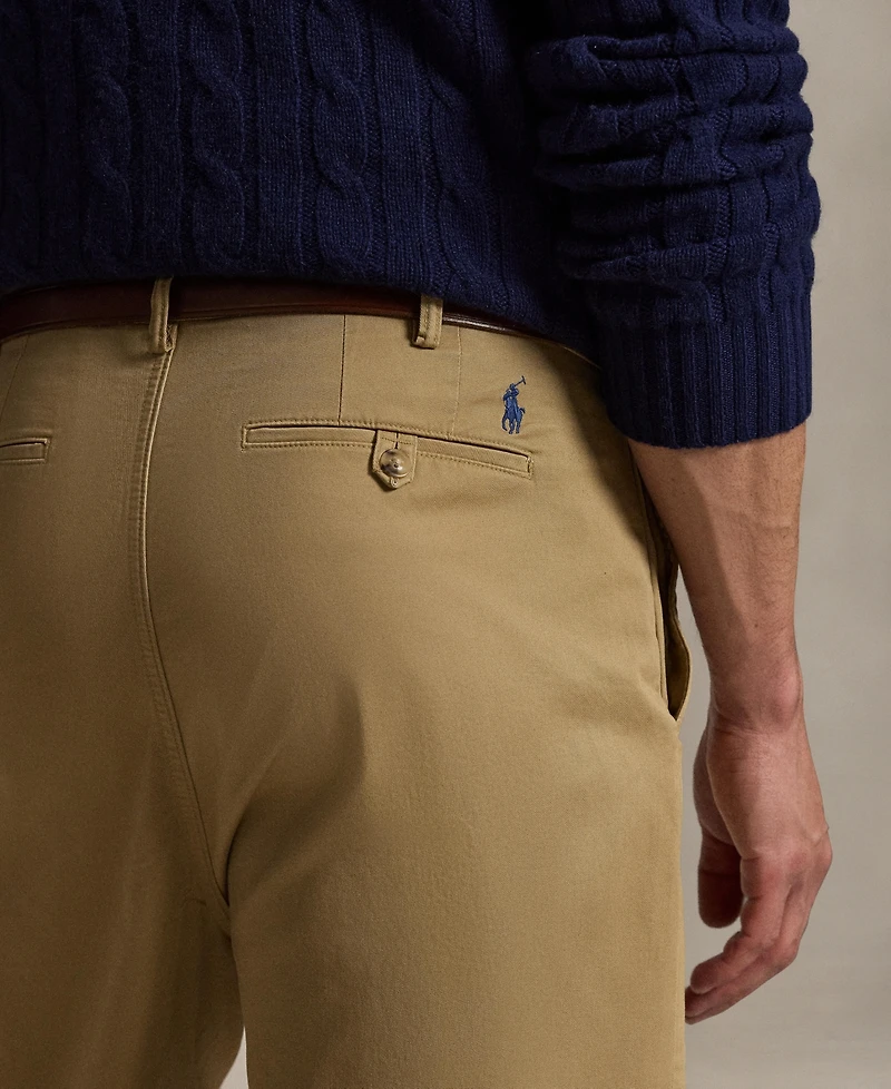 Polo Ralph Lauren Men's Big & Tall Stretch Classic-Fit Chino Shorts