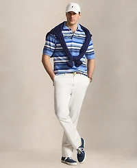 Polo Ralph Lauren Men's Big & Tall Striped Mesh Shirt