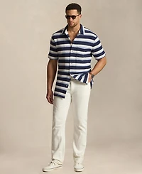Polo Ralph Lauren Men's Big & Tall Striped Camp Shirt