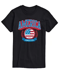 Airwaves Men's America Collegiate Short-Sleeve Graphic T-Shirts