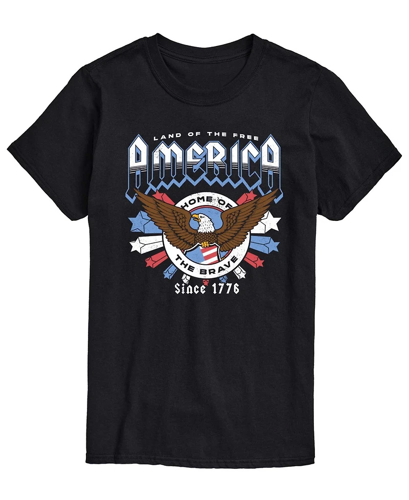 Airwaves Men's America Rock Short-Sleeve Graphic T-Shirts