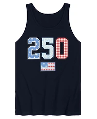 Airwaves Men's 250 Americana Quilt Sleeveless Graphic Tank T-Shirts