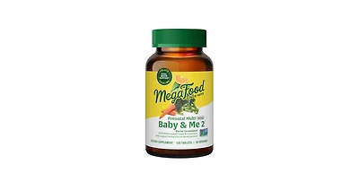 MegaFood Baby and Me 2 Prenatal Multi Minis ,120 Tablets