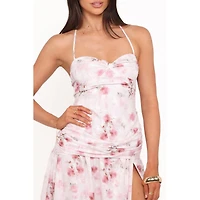 Petal and Pup Women's Lelia Halterneck Midi Dress