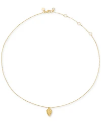 kate spade new york Gold-Tone Secret Garden Strawberry Short Pendant Necklace