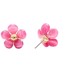kate spade new york Gold-Tone Summer Daze Flower Stud Earrings