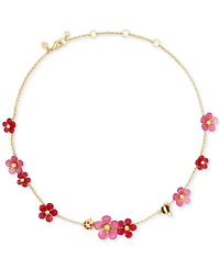 kate spade new york Gold-Tone Summer Daze Flower Scatter Necklace