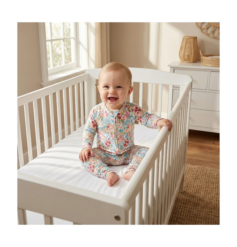 Motette Baby Girls Petal Parade Sleeper
