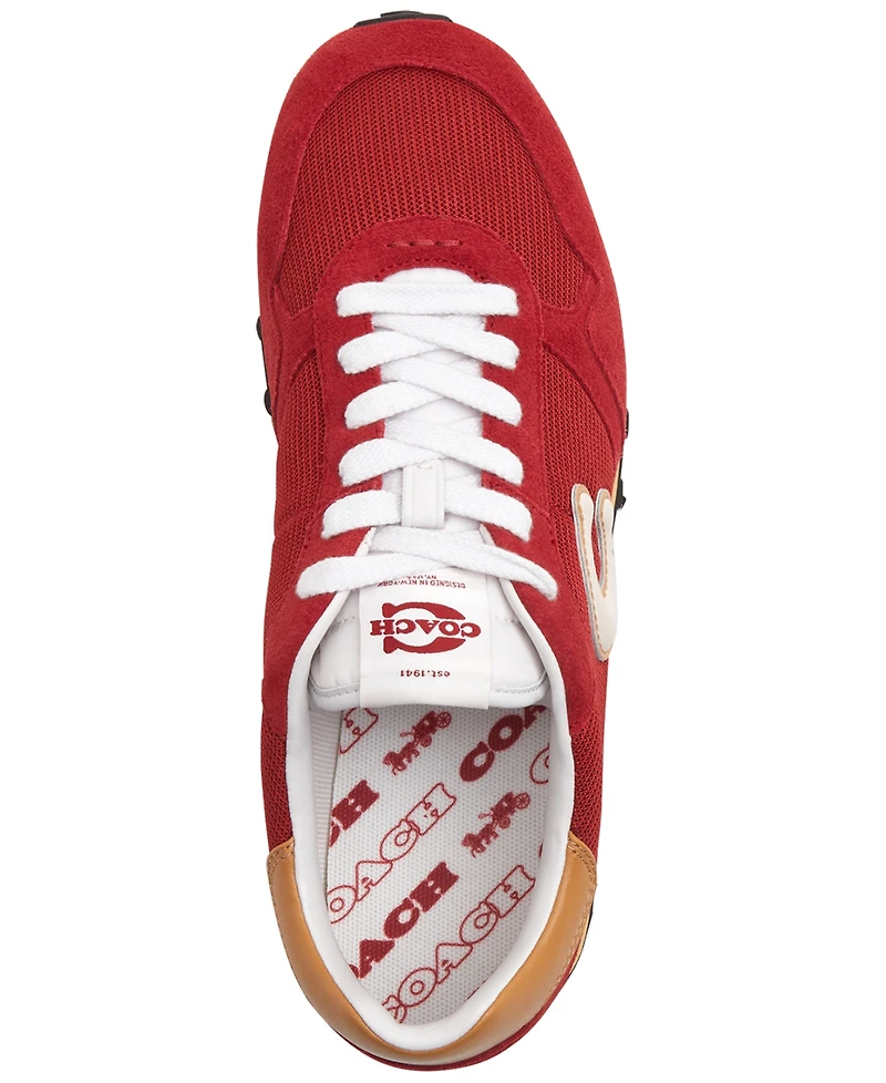 Coach Women's Retro Runner Lace-Up Sneakers