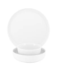 Elama Duncan 18-Piece Dinnerware Set, Service For 6