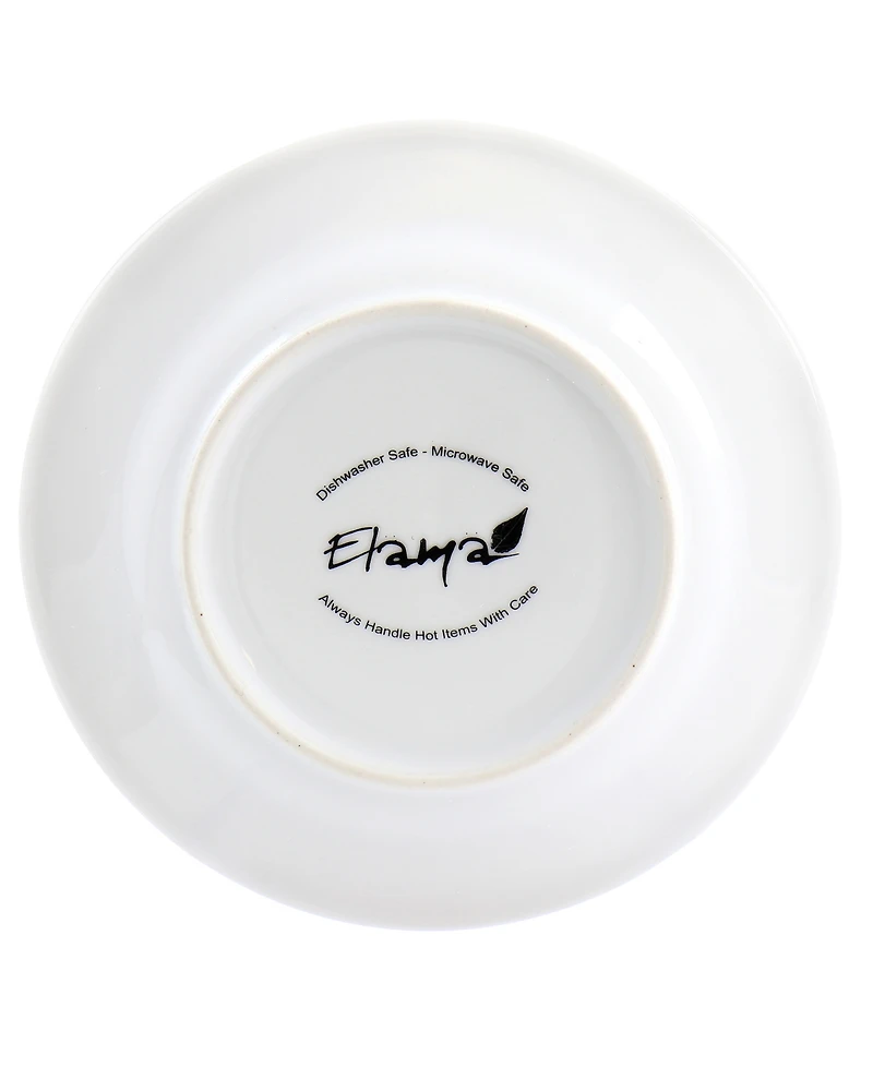 Elama 3-Tiered Round Plate Server