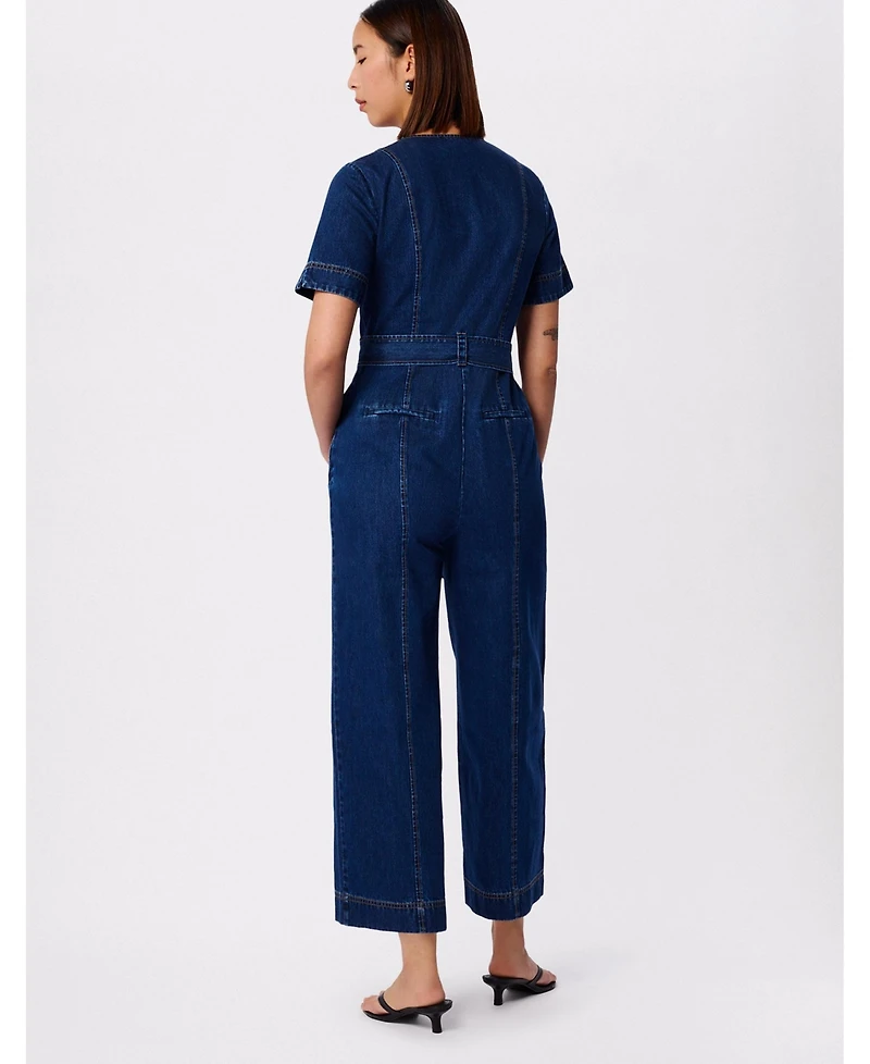 Whistles Women's Button Down Jumpsuit