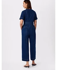 Whistles Women's Button Down Jumpsuit
