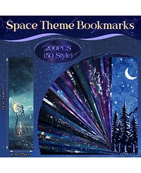 Gnuadz Space Starry Night Bookmarks Classroom Rewards Gifts