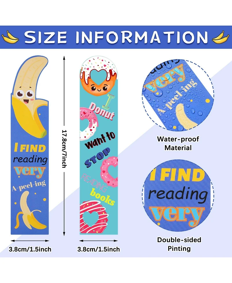 Gnuadz Fruit Scented Bookmarks Scratch Sniff Classroom Students