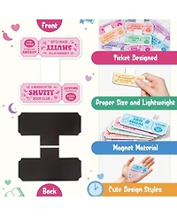 Reading Bookmarks Black Women Magnetic Clips Gift