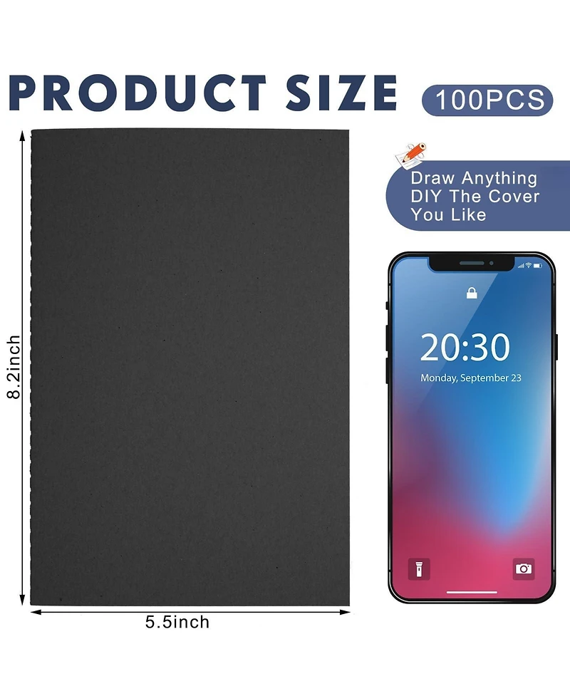 Gnuadz Journals Notebooks Bulk Softcover A5 Notepads Writing Sketch Travel Office