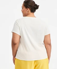 On 34th Plus Bajo El Sol Graphic T-Shirt, Macy's Exclusive