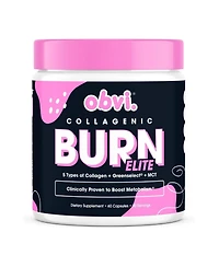 Obvi Burn Elite - Collagen Supplement for Women - Fitness, Metabolism and Mobility Support - Natural Thermogenic Formula - Gluten-Free