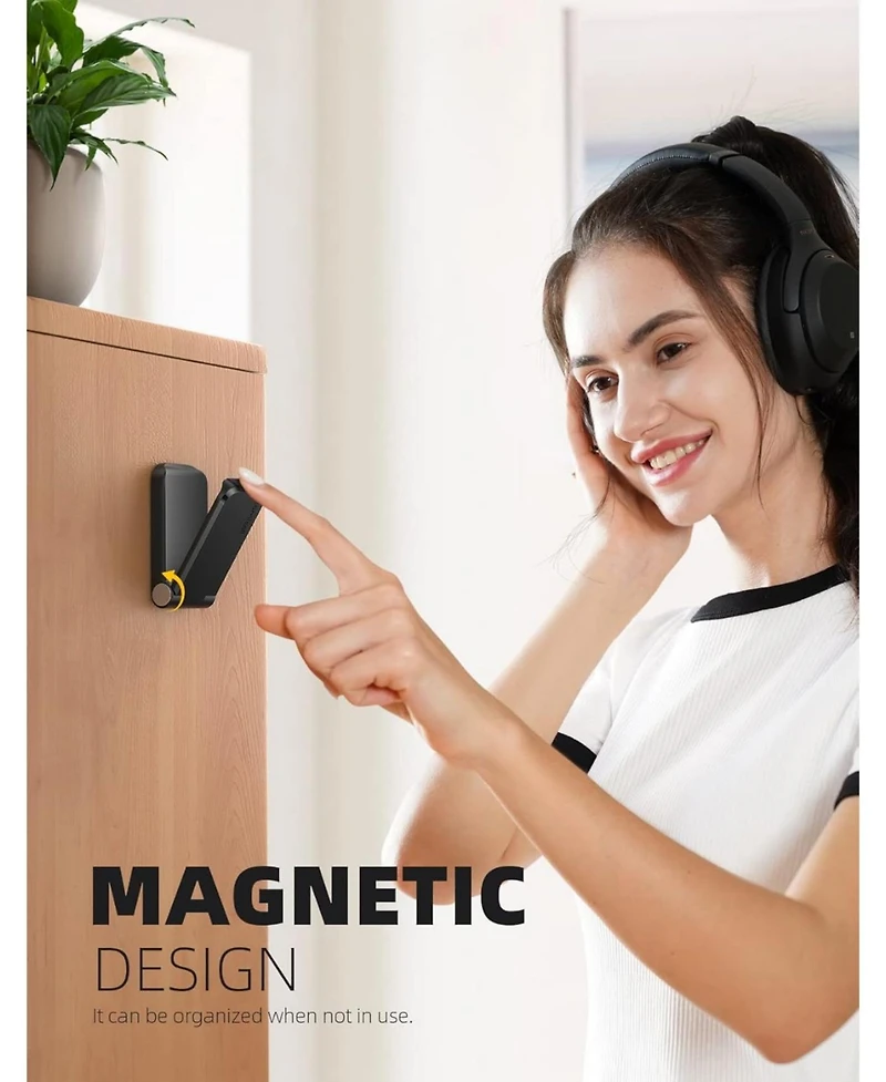 Lamicall Headphone Stand, Sticky Headset Hanger