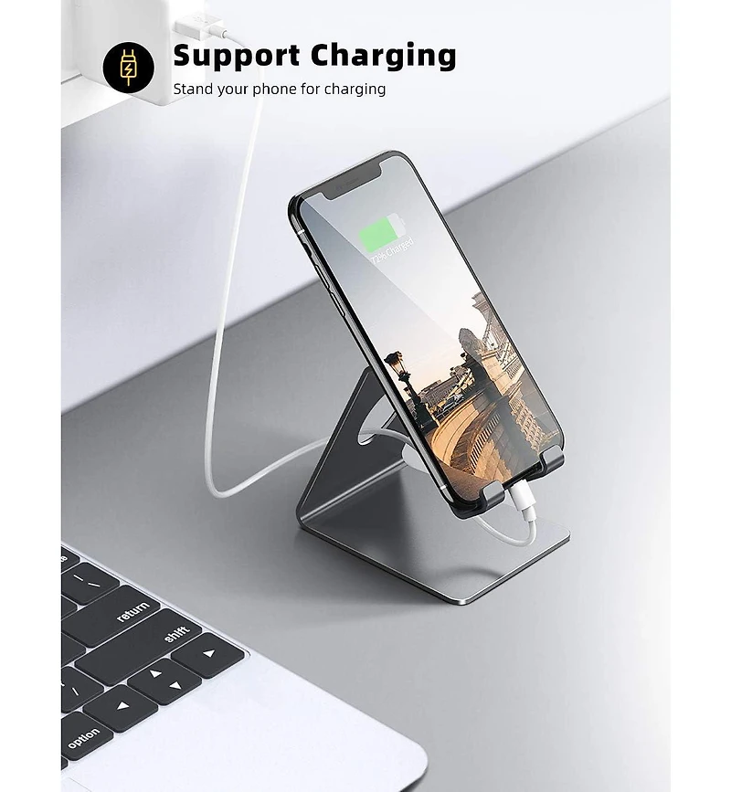 Lamicall Cell Phone Stand,Accessories Desk,Phone Dock