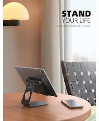 Lamicall Cell Phone Tablet Stand,Adjustable Desktop Holder