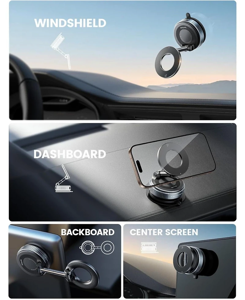 Lamicall Car Phone Holder for Magsafe Car Mount