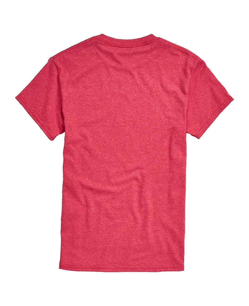 Airwaves Men's Iron Man Sporty Short Sleeve Graphic T-Shirt