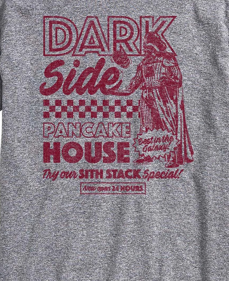 Airwaves Men's Dark Side Pancake House Short-Sleeve Graphic T-Shirt