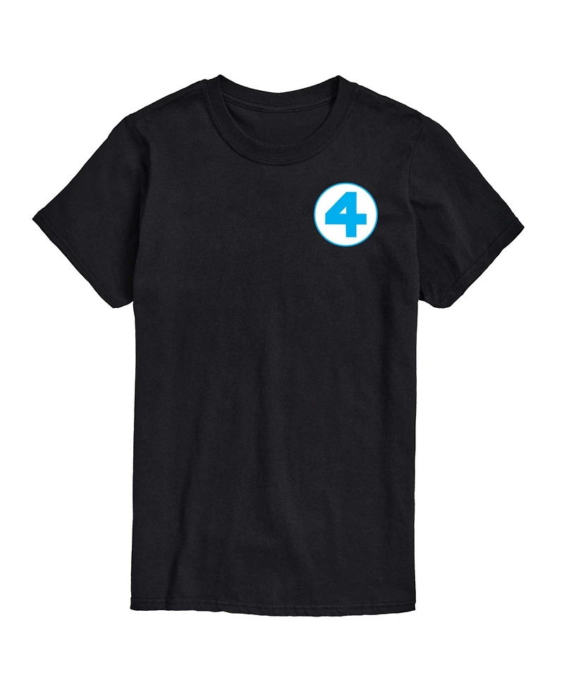 Airwaves Men's Fantastic Four Marvel Comics Short-Sleeve Graphic T-Shirt