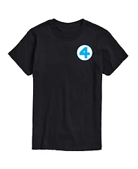 Airwaves Men's Fantastic Four Marvel Comics Short-Sleeve Graphic T-Shirt